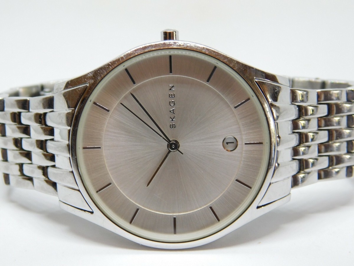 Skagen Denmark SKW2387 Holst All Stainless Steel Quartz  display picture 3
