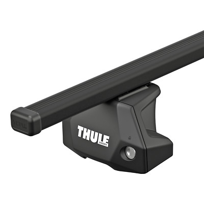 Für Subaru Forester 08-13 THULE Dachträger SquareBar Stahl schwarz NEU