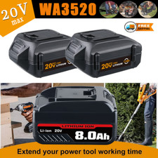 For WORX WA3520 WA3525 WA3571 20V Power Share PRO 7AH/8AH High Capacity Battery