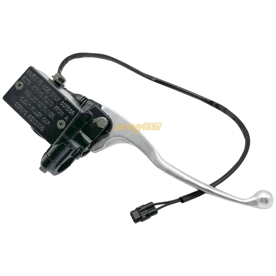 Cilindro maestro de freno delantero con interruptor de freno para Yamaha Kodiak 400 YFM400 2002-06 Foto 2 de 4