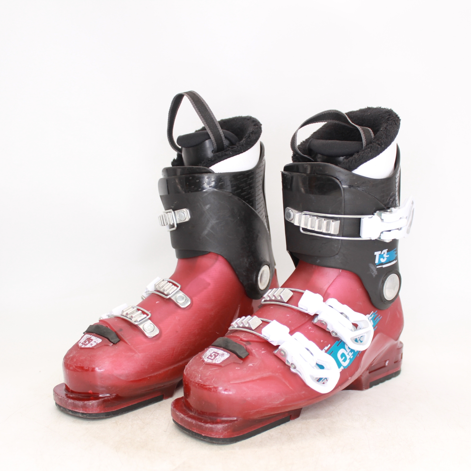 Scarponi da sci Salomon T3 Junior taglia 5 5 Mondo 23 5 usati