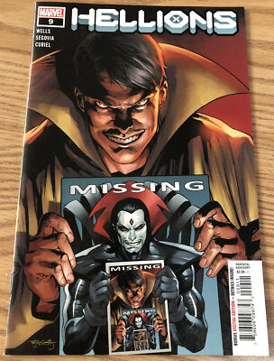 Hellions #9 2021 Stephen Segovia Main Cover Marvel Comic Book Zeb Wells & Bagged