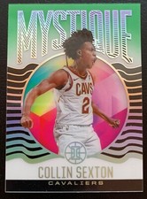 2020-21 PANINI ILLUSIONS COLLIN SEXTON CLEVELAND CAVALIERS EMERALD MYSTIQUE #1