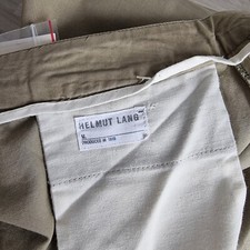 NEW 1999 Archival HELMUT LANG 100 Cotton Pants Trousers 44 M L Vintage