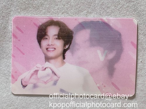 Tarjeta con foto oficial lenticular BTS X Chilsung Cider Limited Jungkook V Jimin - Imagen 8 de 9