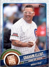 2015 Topps First Pitch #FP10 Graham Elliot - NM