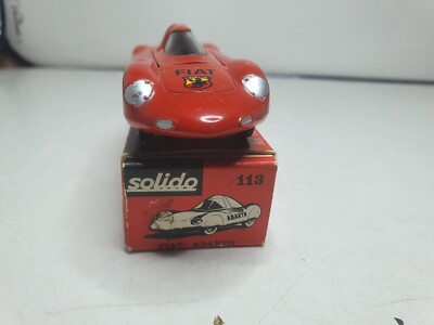 Solido série 100 - Fiat Abarth, neuf en boite, Vente aux enchères : Jouets - Trains - Poupées