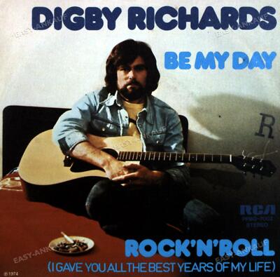 Digby Richards - Be My Day 7in (VG+/VG+) '
