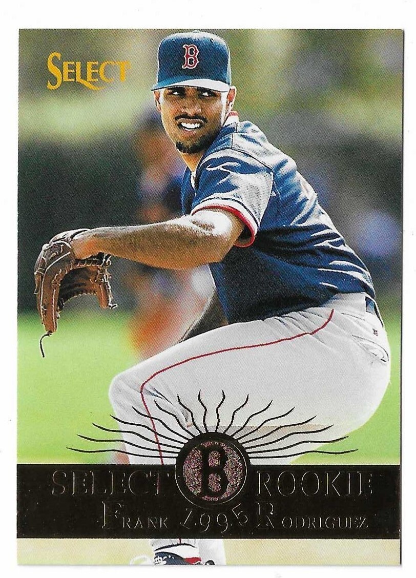 1995 Select Baseball Frank Rodriguez Rookie Card #166 Boston Red Sox RC
