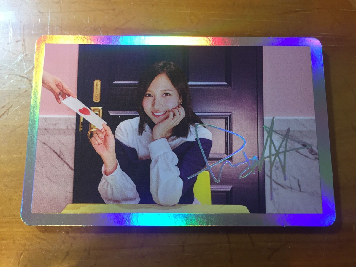 TWICE 4th Mini Album SIGNAL Mina Type-4 Photo Card Official K-POP
