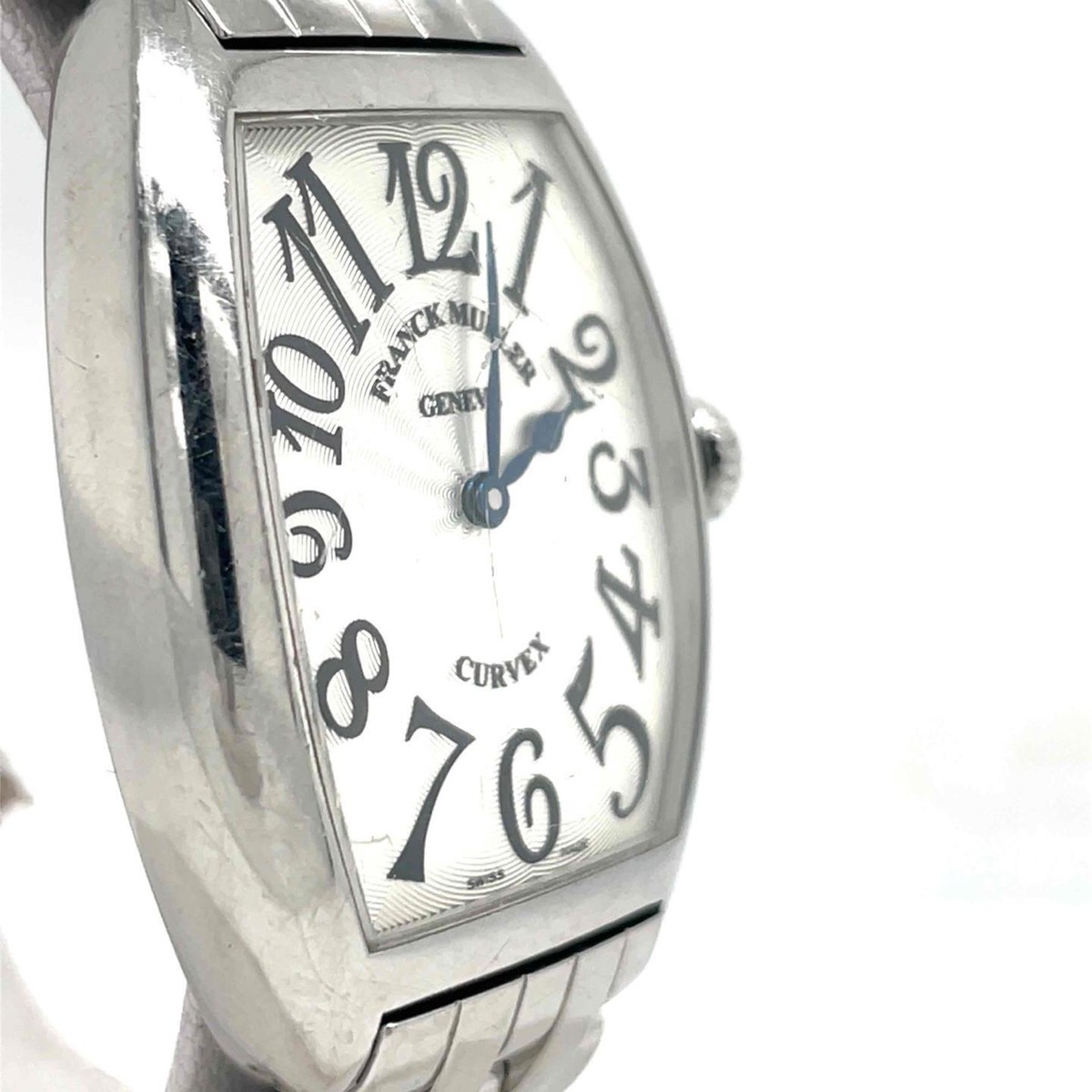 Franck Muller Cintree Curvex Quartz 29mm Stainless Steel Silver