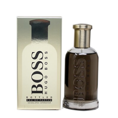 HUGO BOSS BOSS BOTTLED EAU DE PARFUM NATURAL SPRAY 100 ML/3.3 FL.OZ. NIB