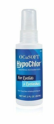 OCuSoft HypoChlor Solution For Eyelids & Eyelashes Soothing 2 fl oz Pack of 6