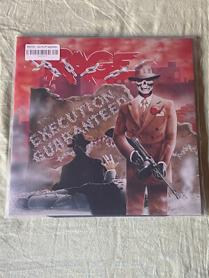 RAGE - Execution Guaranteed - 2-LP - Red/Black Splatter Vinyl - Limited - OVP
