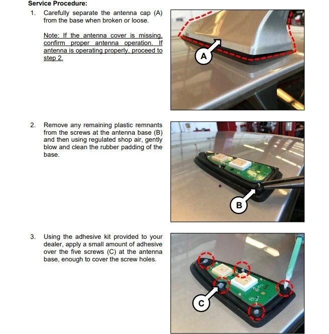 Cubierta de antena de radio de aleta de tiburón negro ébano para Hyundai Sonata Kia Optima 2015~19 Foto 2 de 4