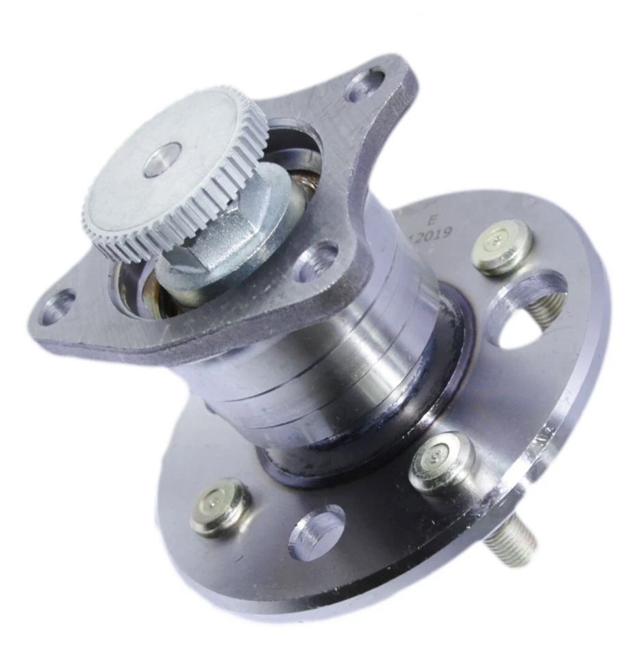 Par de bujes de rueda traseros de 4 tacos para Toyota Corolla LE 1993-1995 sedán con ABS tracción delantera Foto 4 de 4