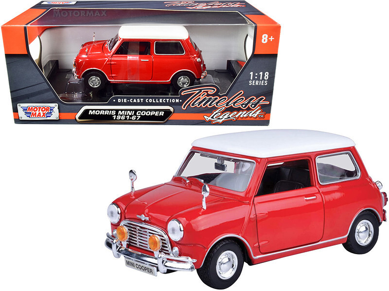 1961-1967 モーリス ミニクーパー レッド 1/18スケールミニカー 1961-1967 モーリス ミニクーパー レッド 1/18スケールミニカー