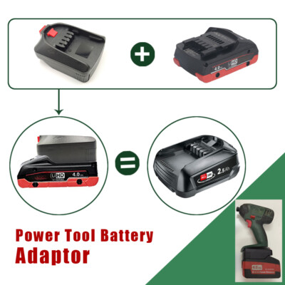 Battery Adapter for Metabo 18V Li-ion Convert To for Bosch PBA 18V C Power Tools