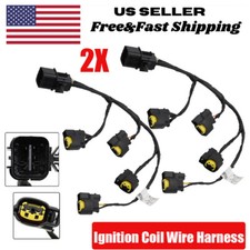 2pc Ignition Coil Wire Harness Plug 273502B00...