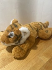 FAO Schwarz Adopt A Wildlife Pal Endangered Tiger Cub 15 inch 2020 Pre-owned