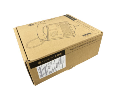 Polycom CX600 VoIP-Telefon - Schwarz EK2208