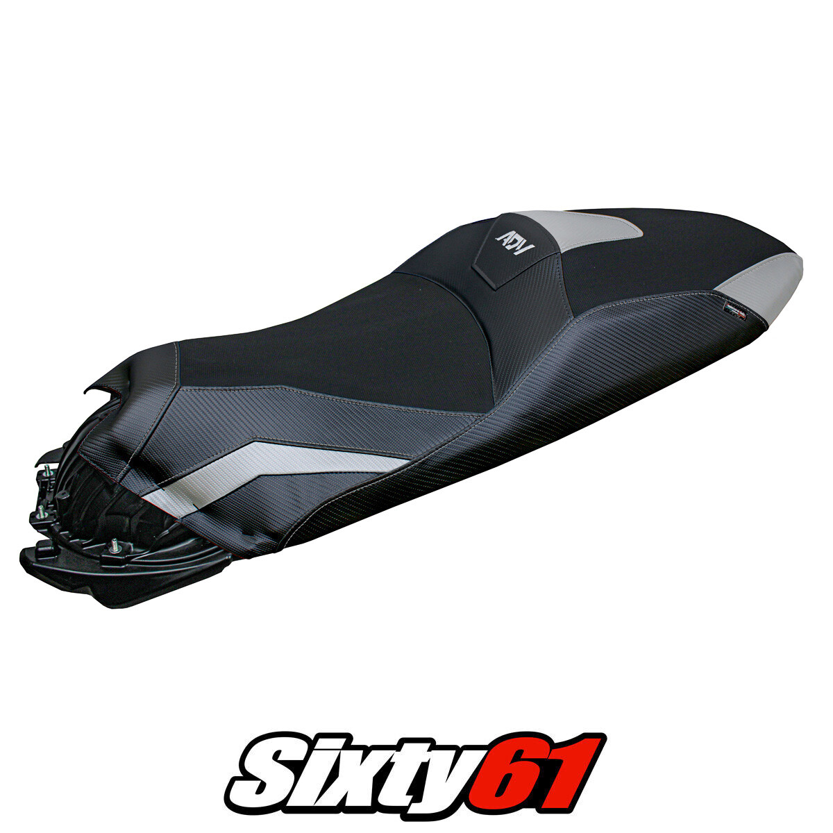 Honda ADV 350 2022-2024 2025 2026 Seat Cover Tappezzeria Silver