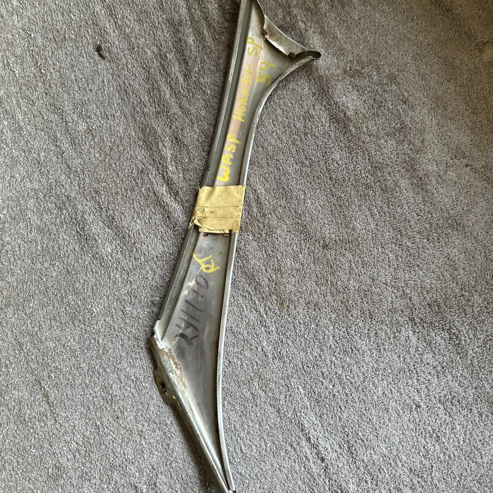 Moldura especial de techo trasero Hudson Wasp Hornet 1954 vintage Foto 2 de 2