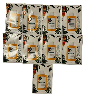 NEW LOT of 9 Klorane Nourishing Shampoo Sample Packs