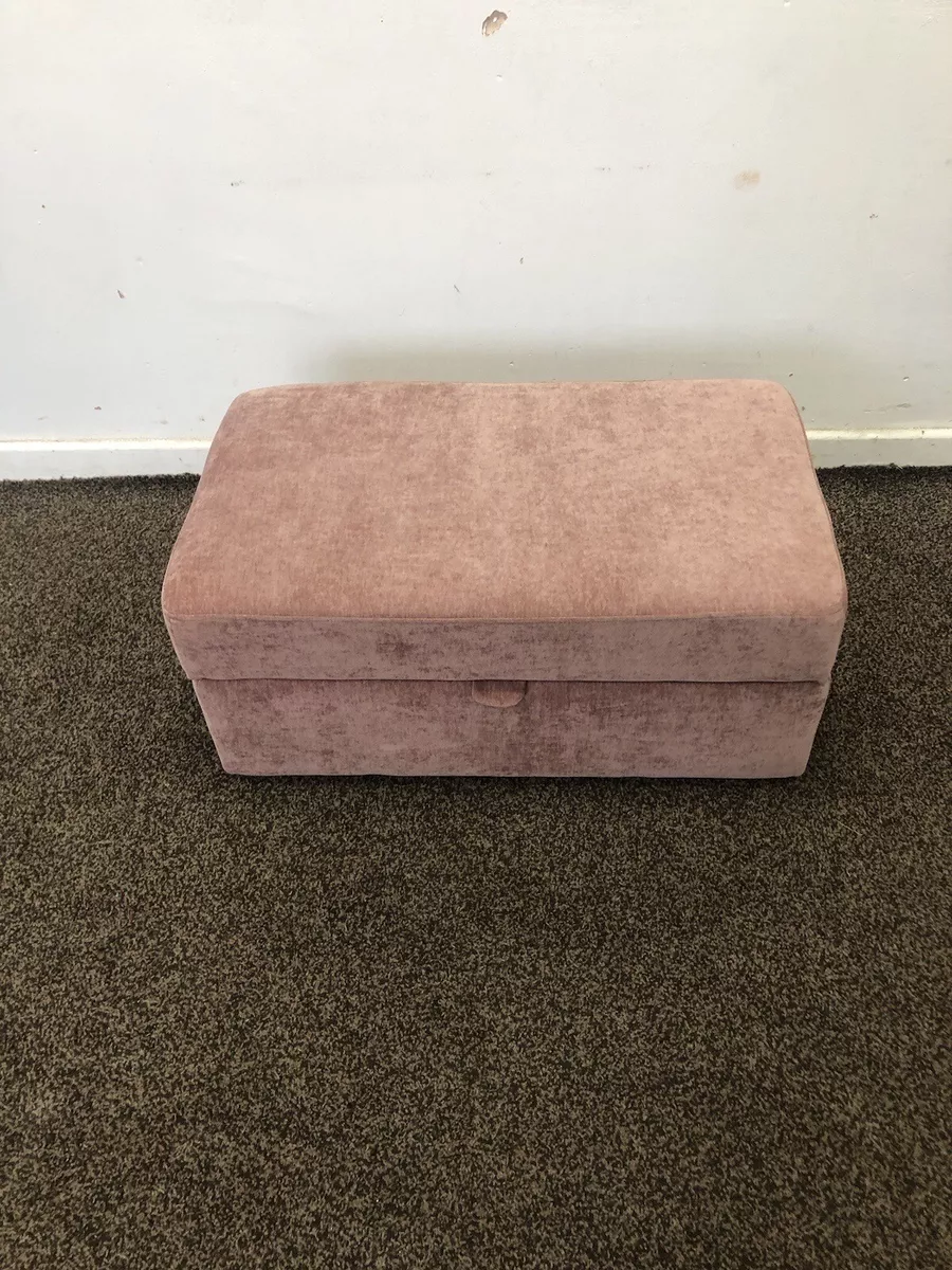 LAZY BOY LA Z BOY NEVADA STORAGE FOOTSTOOL IN FABRIC RRP 409.99