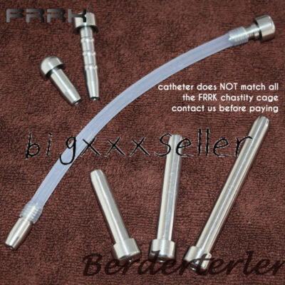 Newest Sissy CBT Steel Rings Chastity Device Small Cage Metal Lock Harness Belt