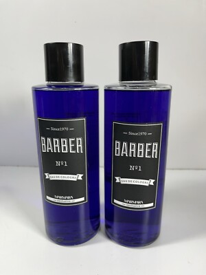 2X Marmara Barber Eau De Cologne Aftershave 500 ml New