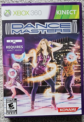 Dance Masters for Xbox 360 KINECT - Small crack on bottom of case