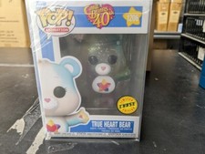 Funko Care Bears 40 Aniversario POP True Heart Bear Figura CHASE Dañado NUEVO