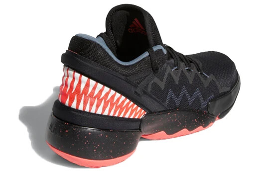 Adidas D.O.N. Issue 2 x Marvel Venom Black Red FW9038 Men