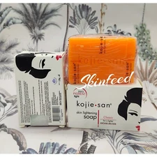 Original Kojie San Skin Lightening Kojic Acid Soap 135g 2 Big Bars