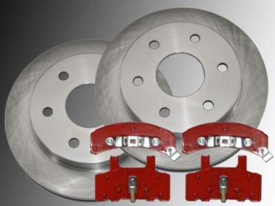 2 Bremsscheiben 295mm Bremsklötze vorne für Chevrolet K1500 Suburban 1992-1999