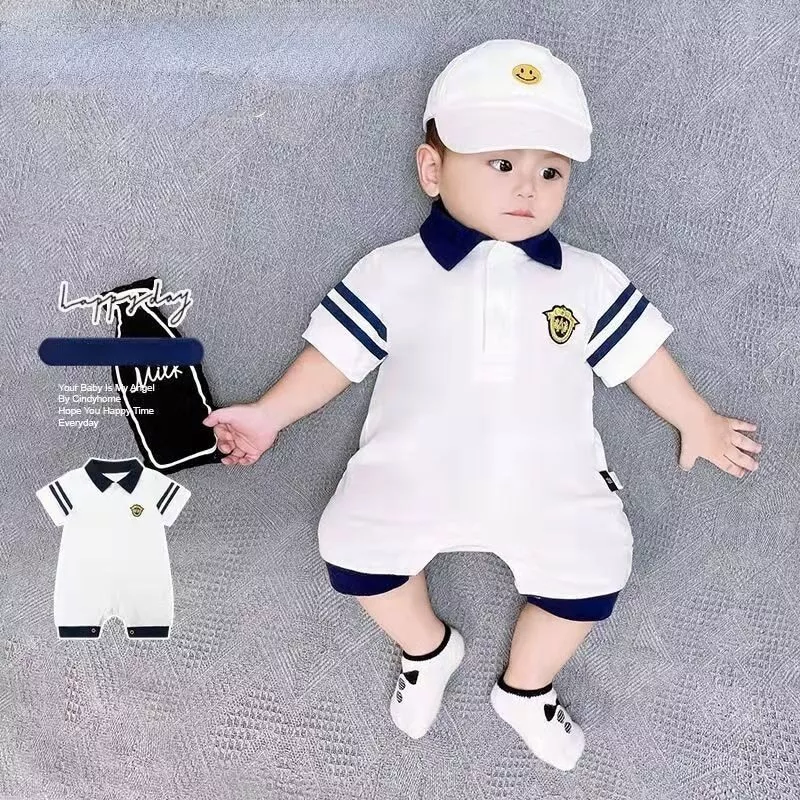 Polo jumpsuit for clearance babies