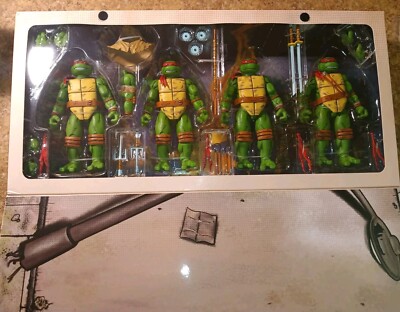 NECA Eastman and Lairds Teenage Mutant Ninja Turtles 4Pack NIB Mirage TMNT 