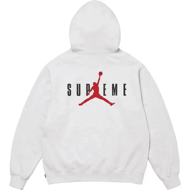 Sweat à capuche blanc Supreme Jordan taille S