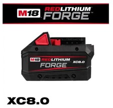 Genuine 2024 Milwaukee M18 REDLITHIUM FORGE XC 8.0 Ah Battery Pack 48-11-1881