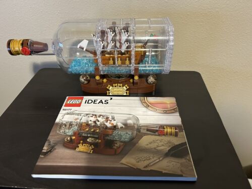 LEGO 92177 Ship in a Bottle Ideas COMPLETE SET USED COMES WITH BOX - Picture 1 of 5