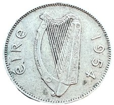 1954 🇮🇪 Ireland 1 Shilling Coin - Combined Shipping - Lot C92b