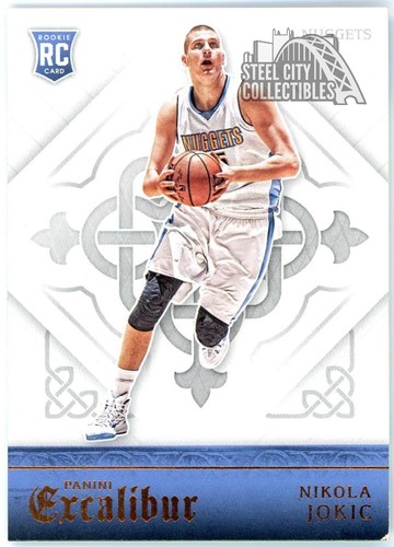 Nikola Jokic #199 2015 Panini Excalibur card