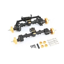 RCAWD 30% Speed +6MM Front Rear Portal Axle Brass Hub Hex For Axial 1/24 SCX24