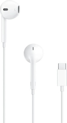 Apple EarPods A3046, In-Ear-Kopfhörer mit USB-C Anschluss, Weiß, für iPhone,