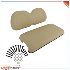Golf Cart Front Cushion Set Beige Fits Club Car Precedent