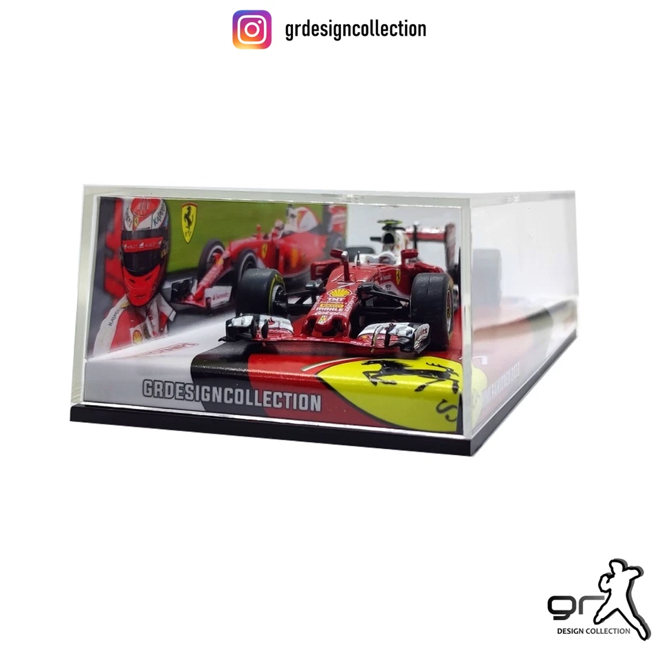 Kimi Raikkonen - Ferrari SF16-H - F1 GP 2016 / Altaya - IXO / 1:43 - Immagine 4 di 4