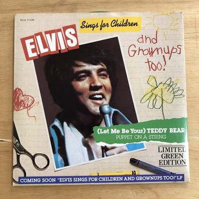 Elvis - (Let Me Be Your) Teddy Bear - RCA-11320 - 7'' Single