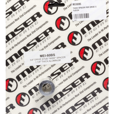 Moser 80BS, One Natural Aluminum Thick Spacer For Drive S Tud/Ea Performance Par