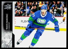 2021-22 Upper Deck Travis Hamonic #424 Vancouver Canucks